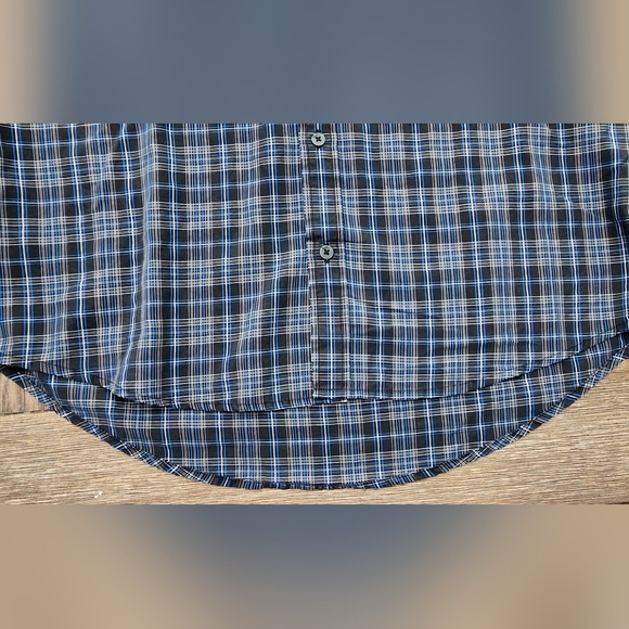 Tony Hawk Men's Plaid Skateboard 🛹  Button-up T Shirt 👕 Size XXL - Picture 2 of 10